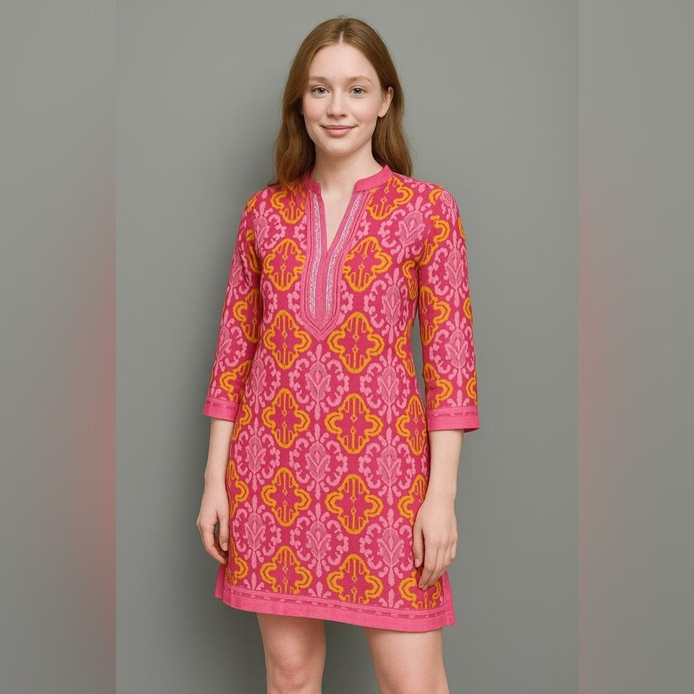 Sheridan French Patterned Tunic Dress